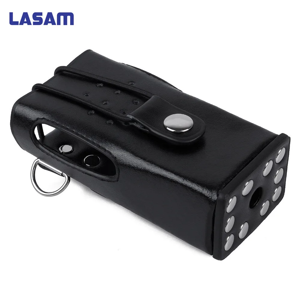 Чехол Кобура LASAM для Kenwood 2 Way Radio TK 3207 Walkie Talkie жесткий кожаный чехол 3200 2200 рация|walkie