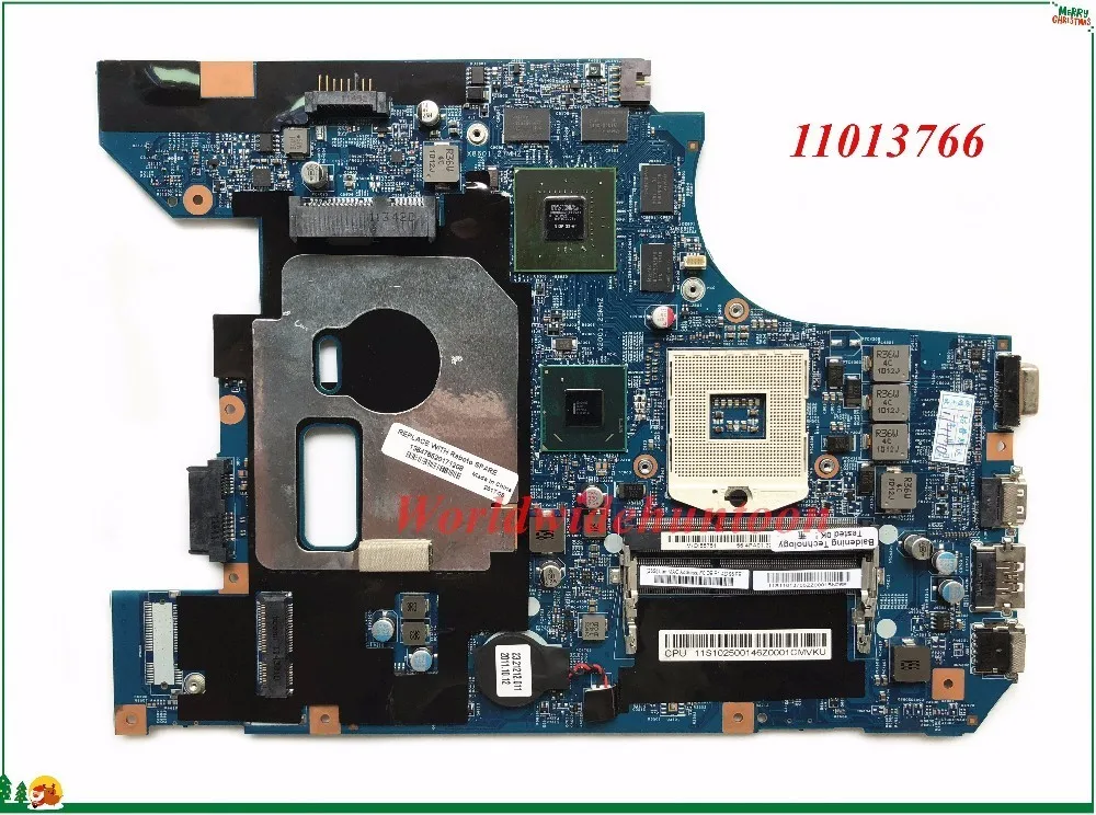 Высококачественная материнская плата MB 11S11013766 11013766 для Lenovo Z570 PGA989 HM65 GT540M DDR3 100%