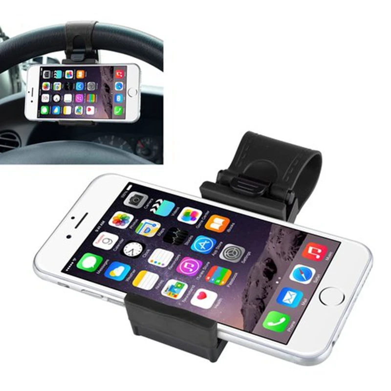 Автомобильный держатель для телефона, браслет для iPhone 5S/6s/7 8 Plus, рулевое колесо, автомобильная подставка, крепление для samsung Note, серия gps, смартфон