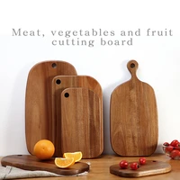 acacia woodchoppingboard fruit dish sushi plate bread plate coffee tray side dish plate meat vegetables and fruit cutting board