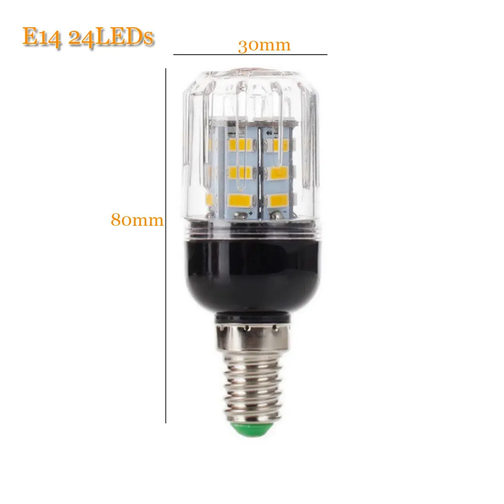 Умная Светодиодная лампа E14 IC Power 5730 27 светодиодов 220 В | Лампы и освещение