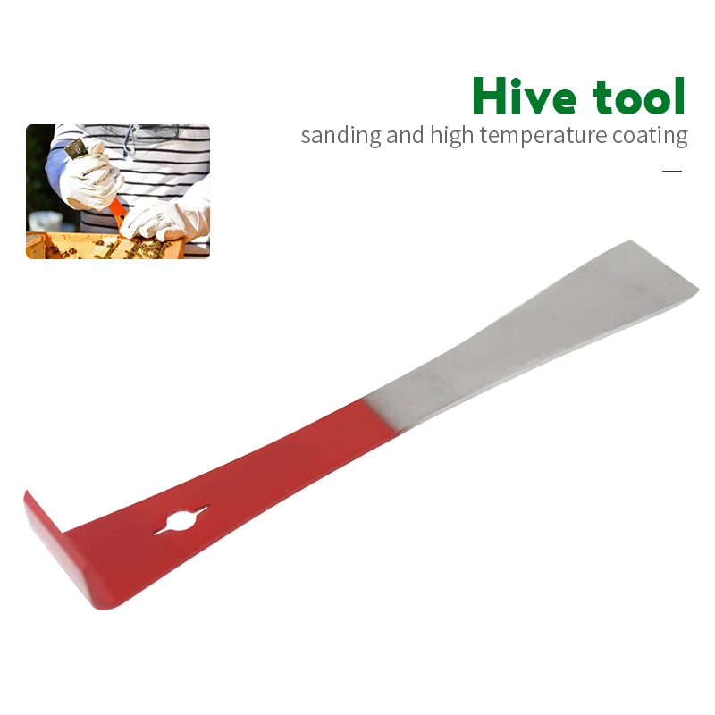 Брендовый двухцветный 1 шт. инструмент пчеловода для улья из нержавеющей стали