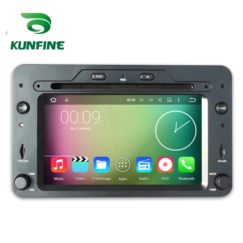 Android 7.1 4 ядра 2 ГБ автомобильный DVD GPS навигации игрока стерео для Alfa Romeo spider 159 Brera