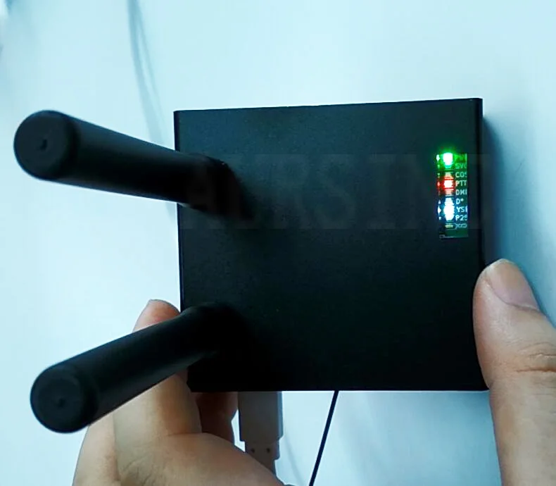 AURSINC Новый MMDVM дуплексный Hotspot + MMDVM_HOST плата черный чехол Полный комплект и
