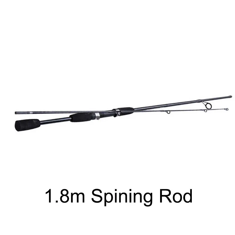 Красный WALK FISH, новинка, 1,8 м, 2,1 м, приманка, вес лески: 6-12LB, спиннинговая удочка, m действия, 3-21 г, приманка, вес, литье, приманка, удочка - Цвет: Красный