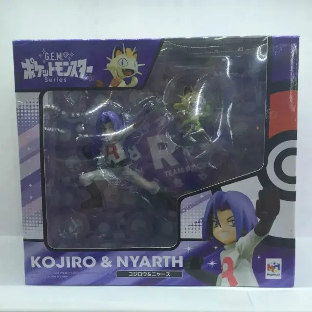 6.5-13cm Rocket Team James Meowth Action Figure Model Toys Model
