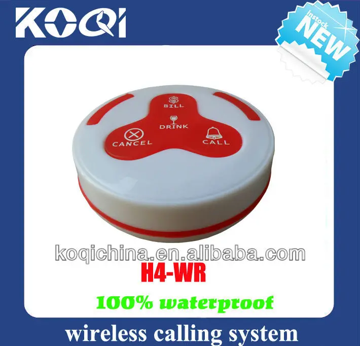 Гость система подкачки Новое поступление зуммер для официантов вызов