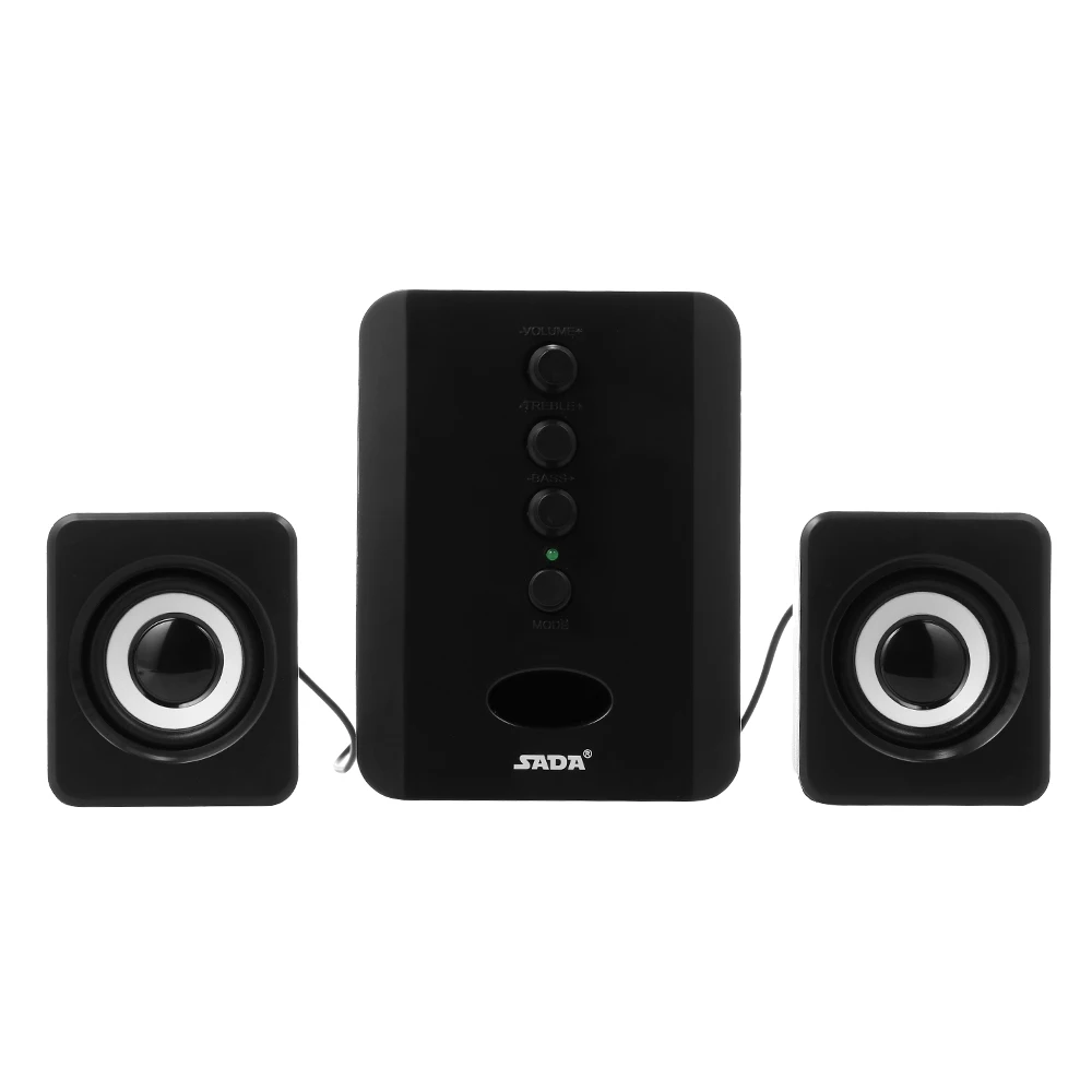 Bluetooth Колонка SADA проводная колонка с интерфейсом USB и сабвуфером|Комплекты АС| |