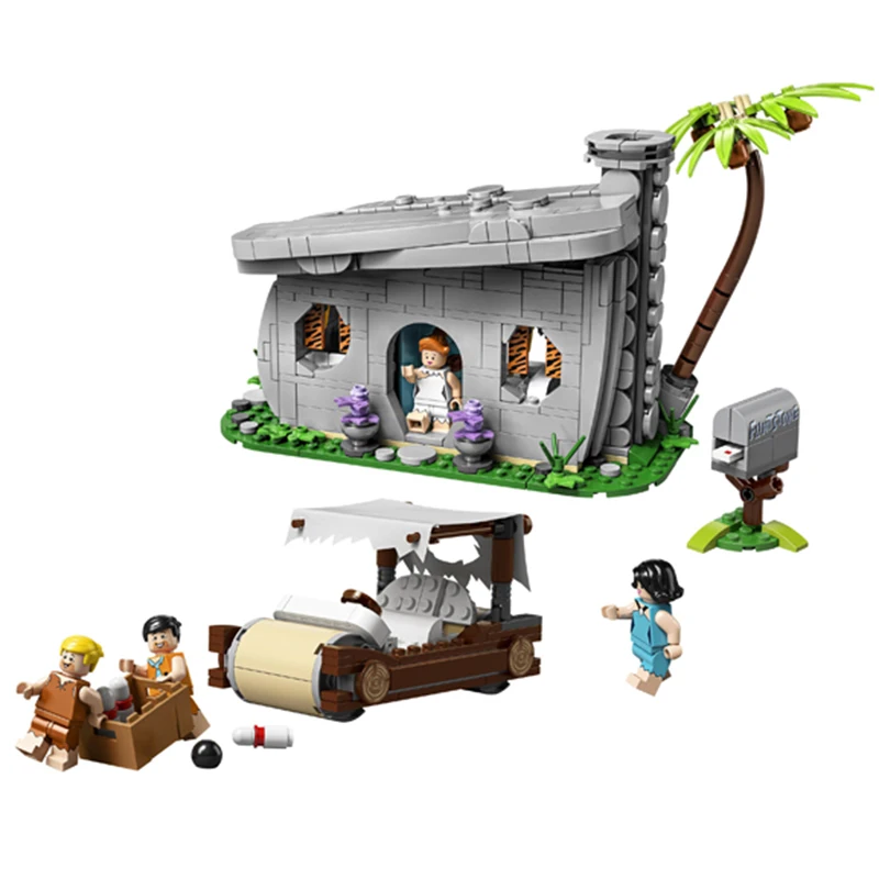 51001 Flintstones коллекционные игрушки конкурент с Legoing 21316 модели блоков кирпичи