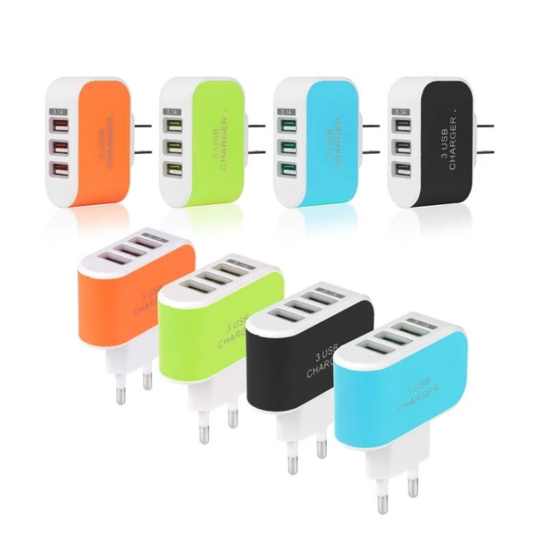 Сетевое зарядное устройство 5 В а 3USB-порта | Мобильные телефоны и аксессуары