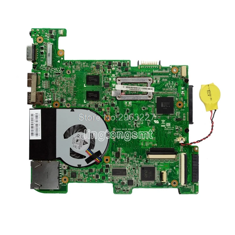 Eee PC VX6S для For Asus материнская плата ноутбука vx6s rev 2 0 1 Гб ram полностью