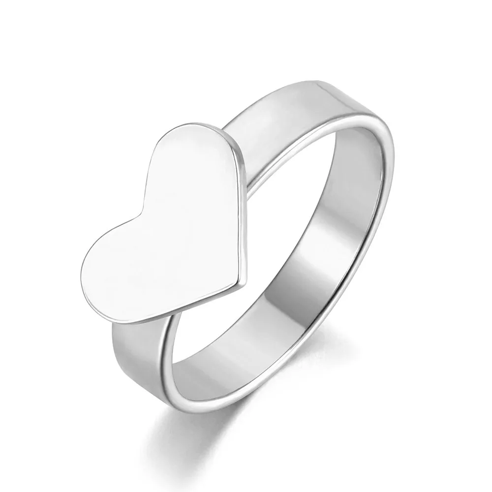 ZooMango романтические парные кольца из нержавеющей стали для женщин мужчин любовь