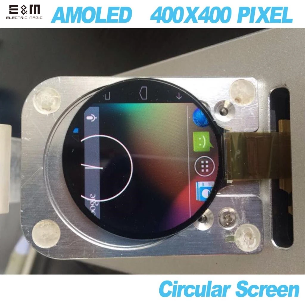 Модуль AMOLED 1 4 дюйма 400x400 пикселей панель круглого экрана для умных часов MIPI lane