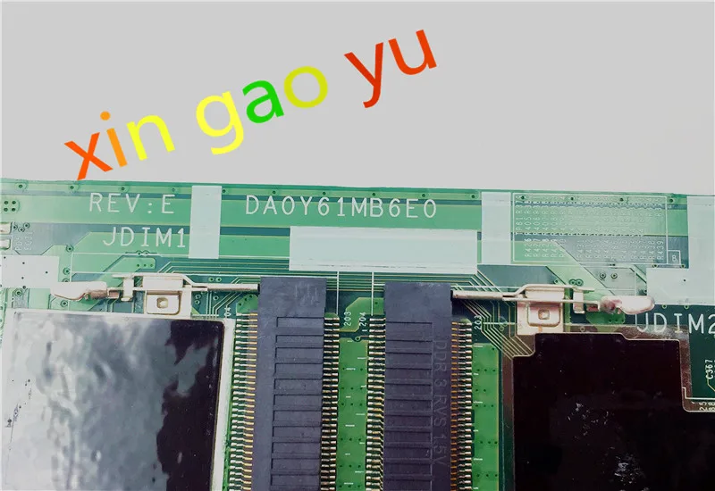 Материнская плата для ноутбука HP pavilion 13-b 767821-001 DA0Y61MB6E0 i3-4030u gma hd4400 ddr3l100%