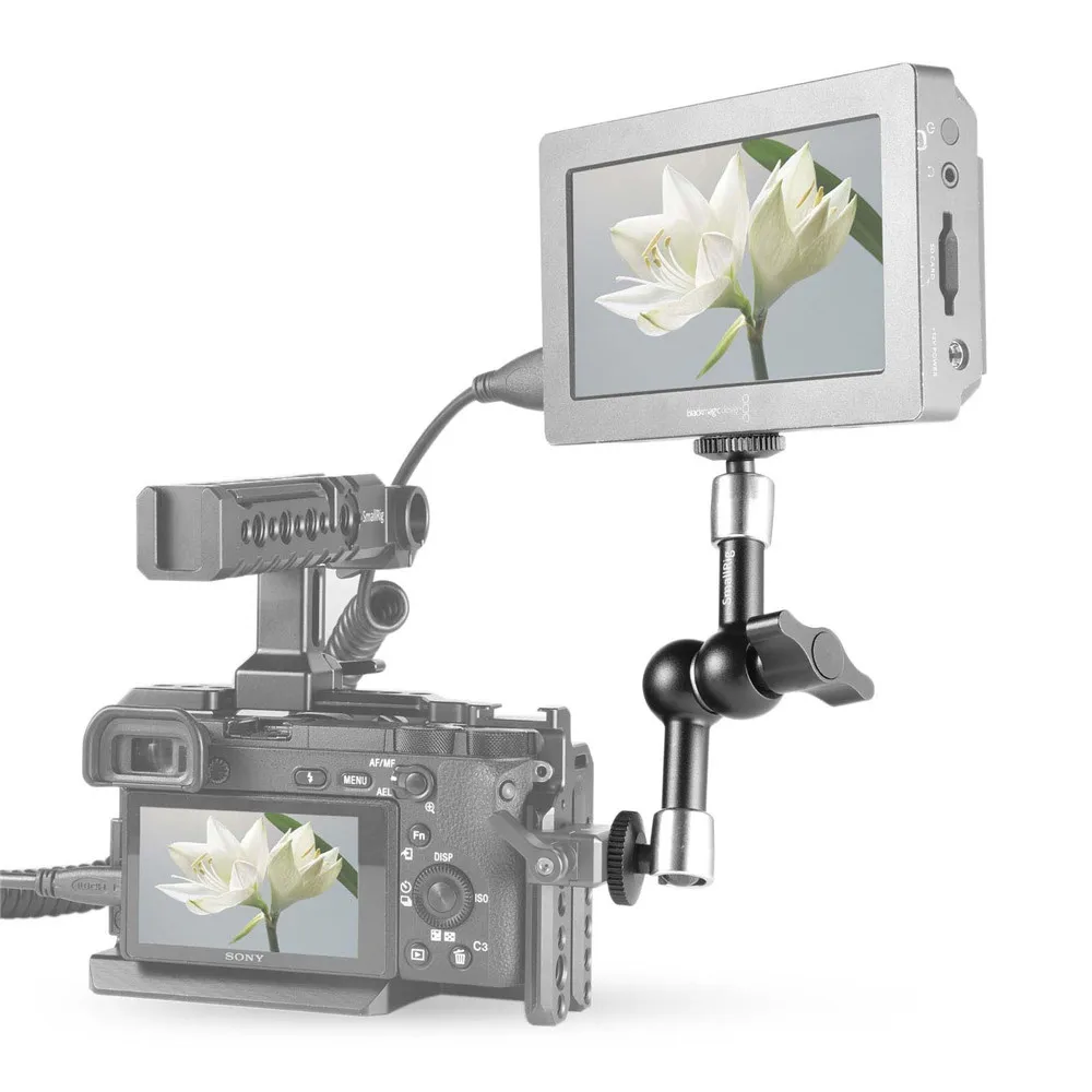 Шарнирный Рычаг SmallRig 5 дюйма с 1/4 винтами регулируемый фрикционный Magic Arm для DSLR Rig