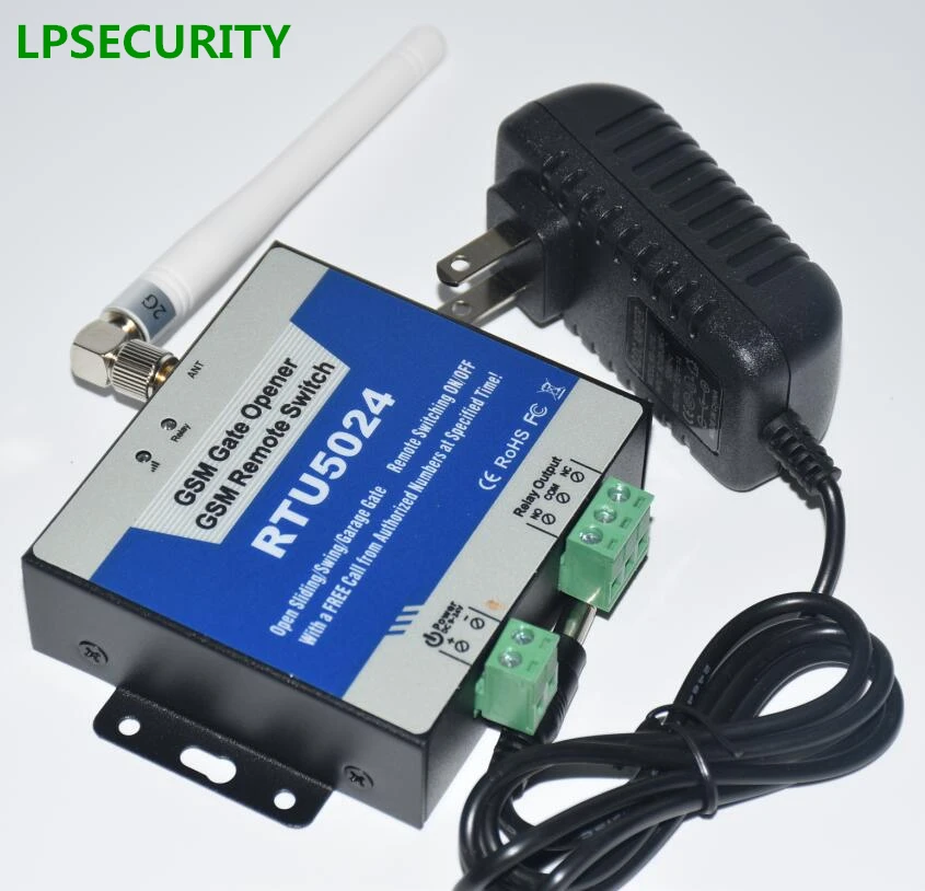 Пульт дистанционного управления для ворот гаража LPSECURITY GSM контроллер