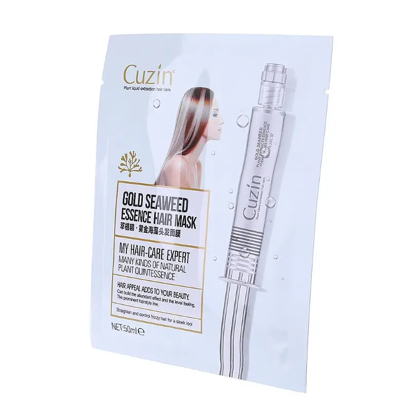 50 мл Женская Золотая эссенция водорослей маска для волос мягкая гладкая