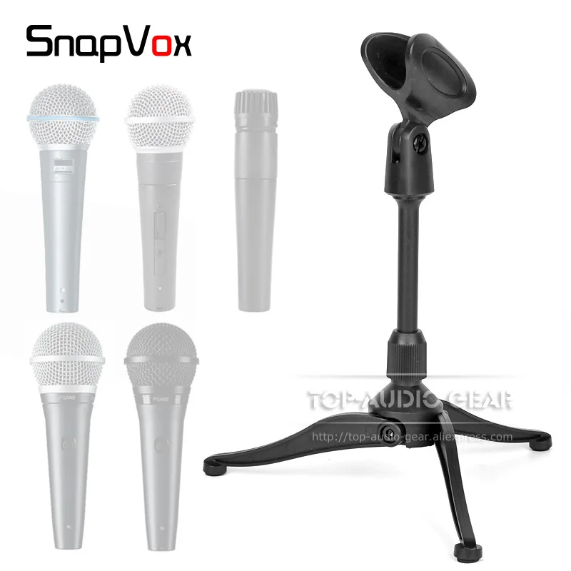Настольный Штатив для микрофона подставка SHURE SM58 SM 58 57 S Beta 58A Beta58A SM57 SM58S PGA 48 PGA48
