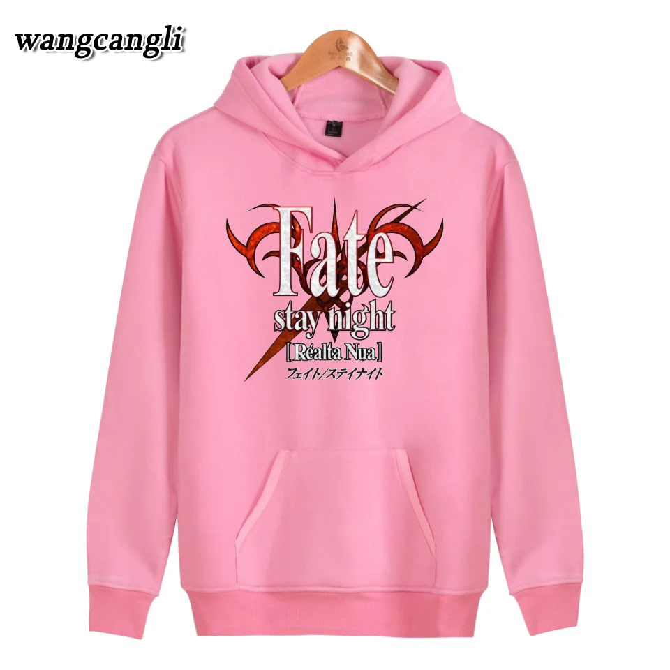 Game Fate Stay Night Hoodies Men/Women Autumn Winter Harajuku Hoodie Sweatshirt Oversize Pullover Jacket Coat Casual Clothes | Мужская