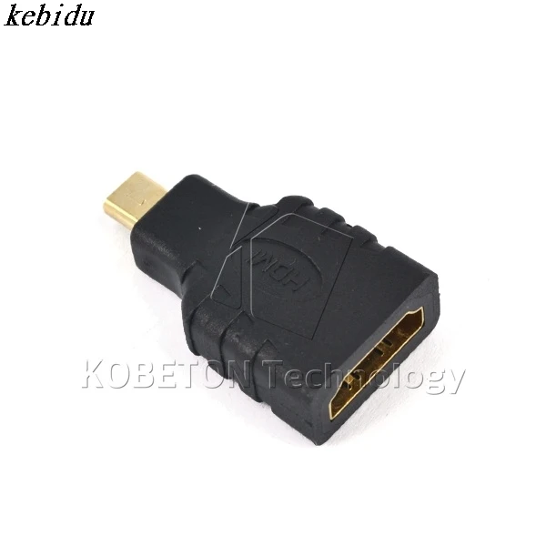 Kebidu 5/10 шт 1080P Micro Type D Male to Standard A Женский удлинитель адаптер с конвертером HDMI