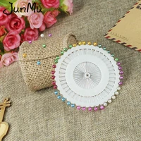 480ps diy multi round pearl head dressmaking pins weddings corsage florists sewing tool mini ball handmade crafts accessory