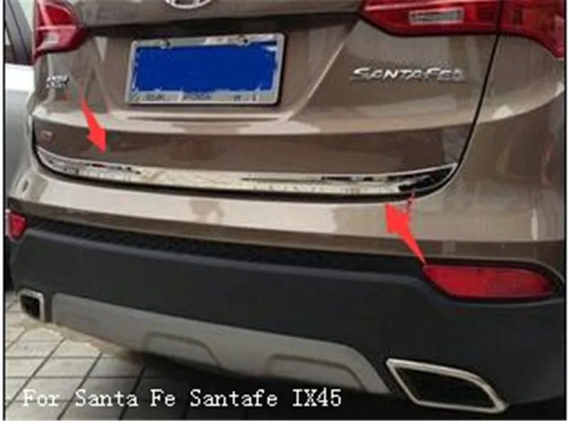 Аксессуары из нержавеющей стали 304 подходят для Hyundai Santa Fe Santafe IX45 2013 2014 2015 2016