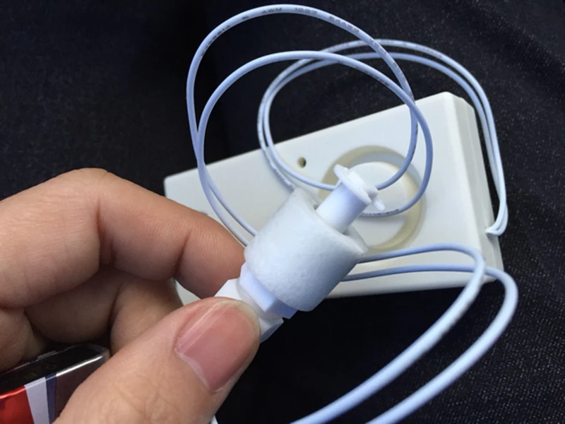 Электронный плавающий шар уровень воды сигнализация недостаток перелив