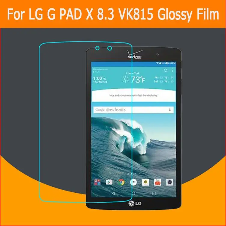 Premium HD прозрачный глянцевый пленка протектора экрана для LG G PAD X 8 3 VK815