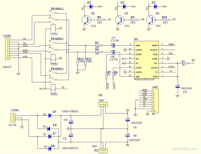 [DIY KIT] F6-PGA2311/PGA2310 пульт дистанционного предусилителя/пульт дистанционного управления громкостью