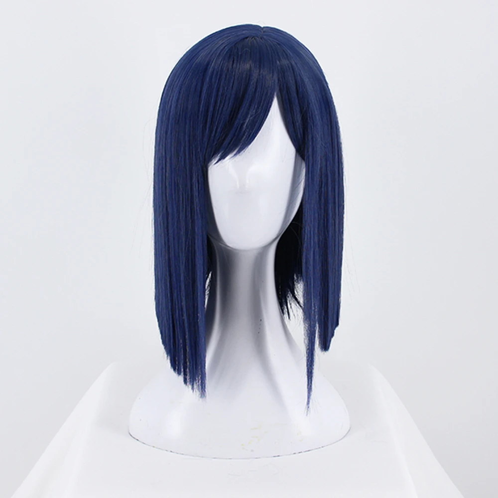 Косплей парик нулевые два ICHIGO костюм на Хэллоуин Голубой Синтетический волос