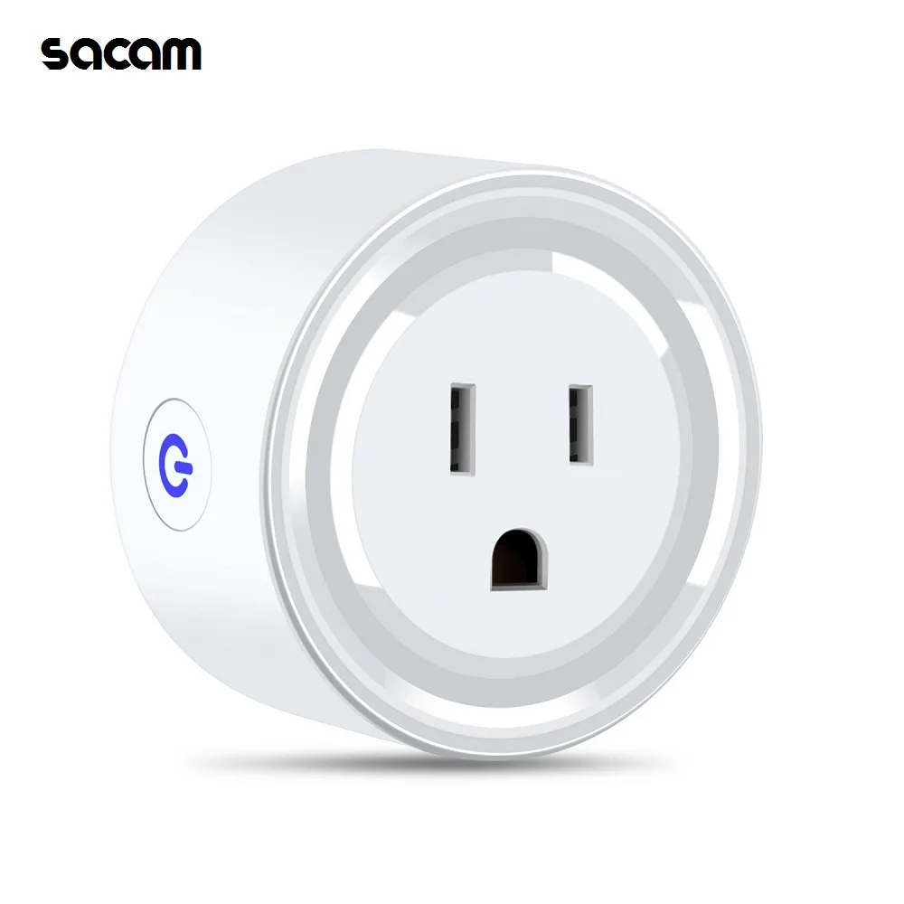 WiFi Socket Wireless Smart Plug Mini Outlet works with Alexa Google Home IFTTT Remote Control Timing Function No Hub Required |