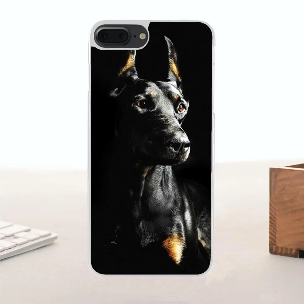 as picture Bixedx для huawei Honor mate 7 7A 8 9 10 20 V8 V9 V10 G Lite Play Mini Pro P смартфон с мягким дизайном Doberman - Цвет: as picture