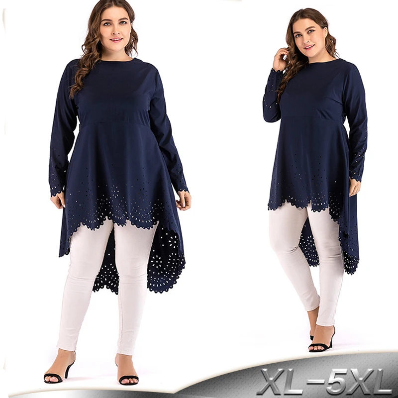 5XL Абаи Дубай арабское, с длинными рукавами мусульманский Топ Турция Для женщин, в комплект входят длинная футболка Саудовская Ropa musulmana Mujer турецкая исламская одежда