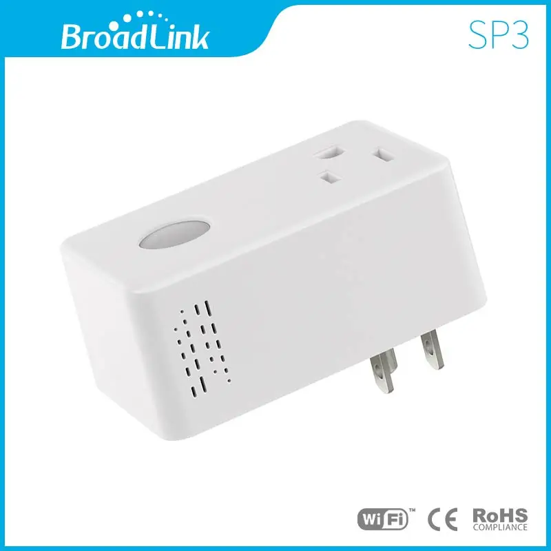 Broadlink SP3/Contros умный Wi Fi пульт дистанционного управления розетка 16A 3500 Вт IOS Android