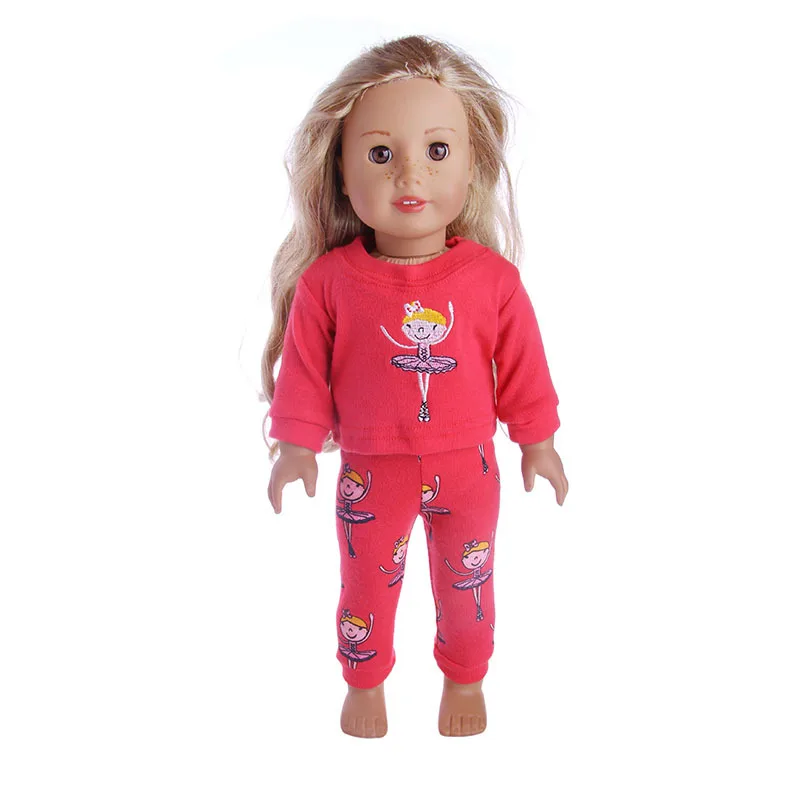 Детская Пижама ToyClothes американская кукла аксессуары EXO Bjd 18 дюймовых кукол одежда