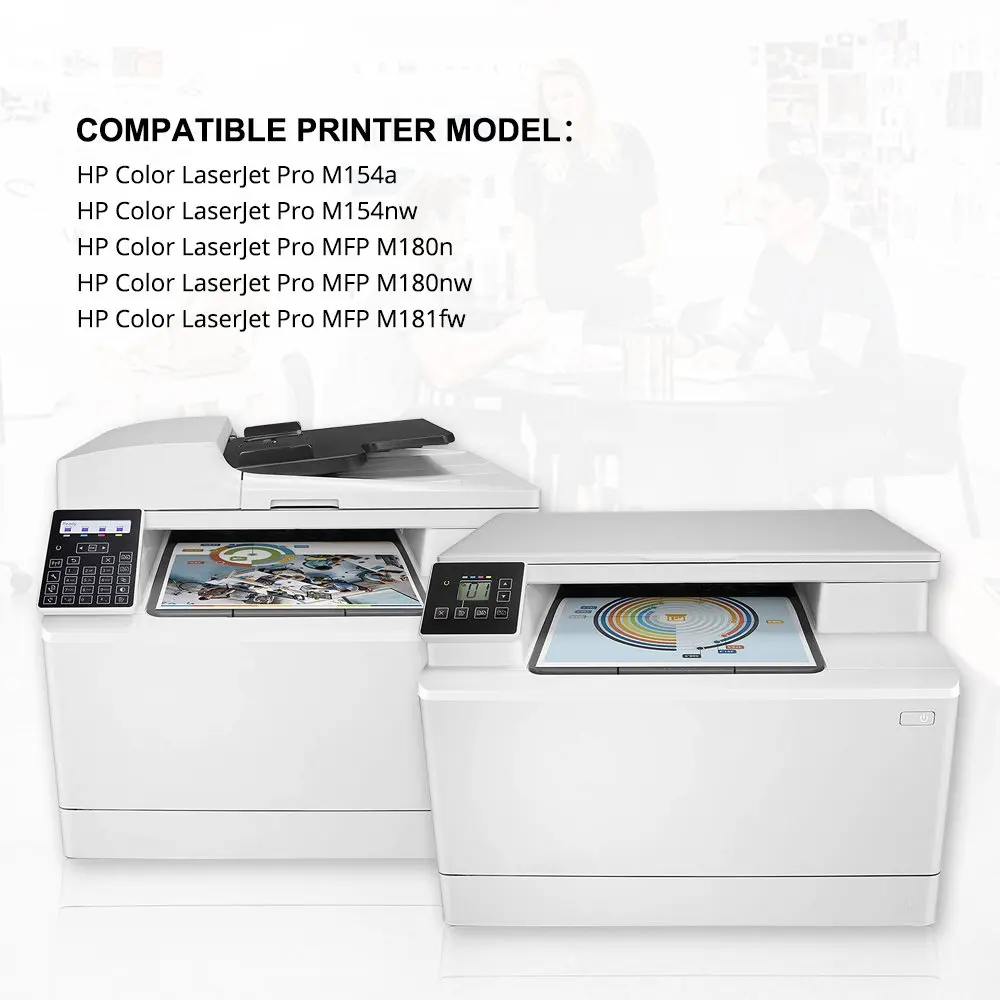SHIZHI совместимый тонер картридж для HP 205A CF530A CF531A CF532A CF533A Laserjet M154A M154NW M180 180N M181 M181FW