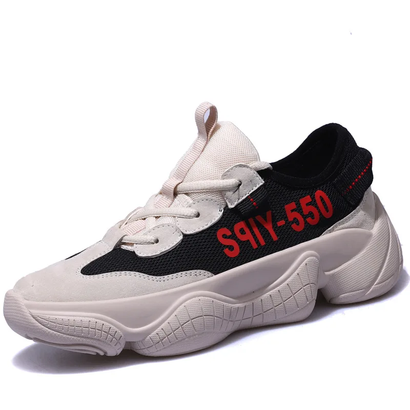 2019 spring new old shoes female European and American style ulzzang wild running fashion sports youth comfortable flat | Обувь