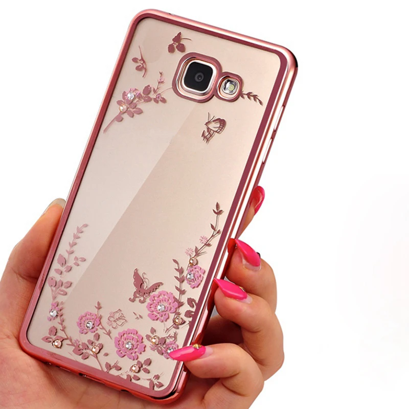 Роскошный мягкий ТПУ чехол для Samsung Galaxy S8 S9 Plus A3 A5 A7 2016 A8 2018 J3 J5 J7 2017 Note 8 S6 S7 Edge