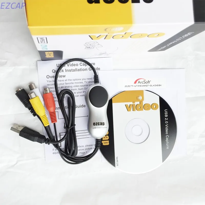 Windows10 Карта видеозахвата запись аналогового видео аудио в цифровой формат с