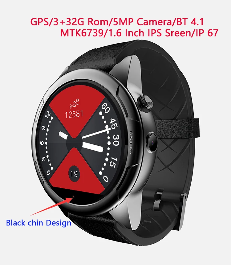4G Smartwatch телефон 1,6 дюймов Android 7,1 MTK6739 3 ГБ ОЗУ 32 Гб ПЗУ gps Smartwatch BT4.1 беспроводные устройства pk Z28 A4 x7 z29 KW88