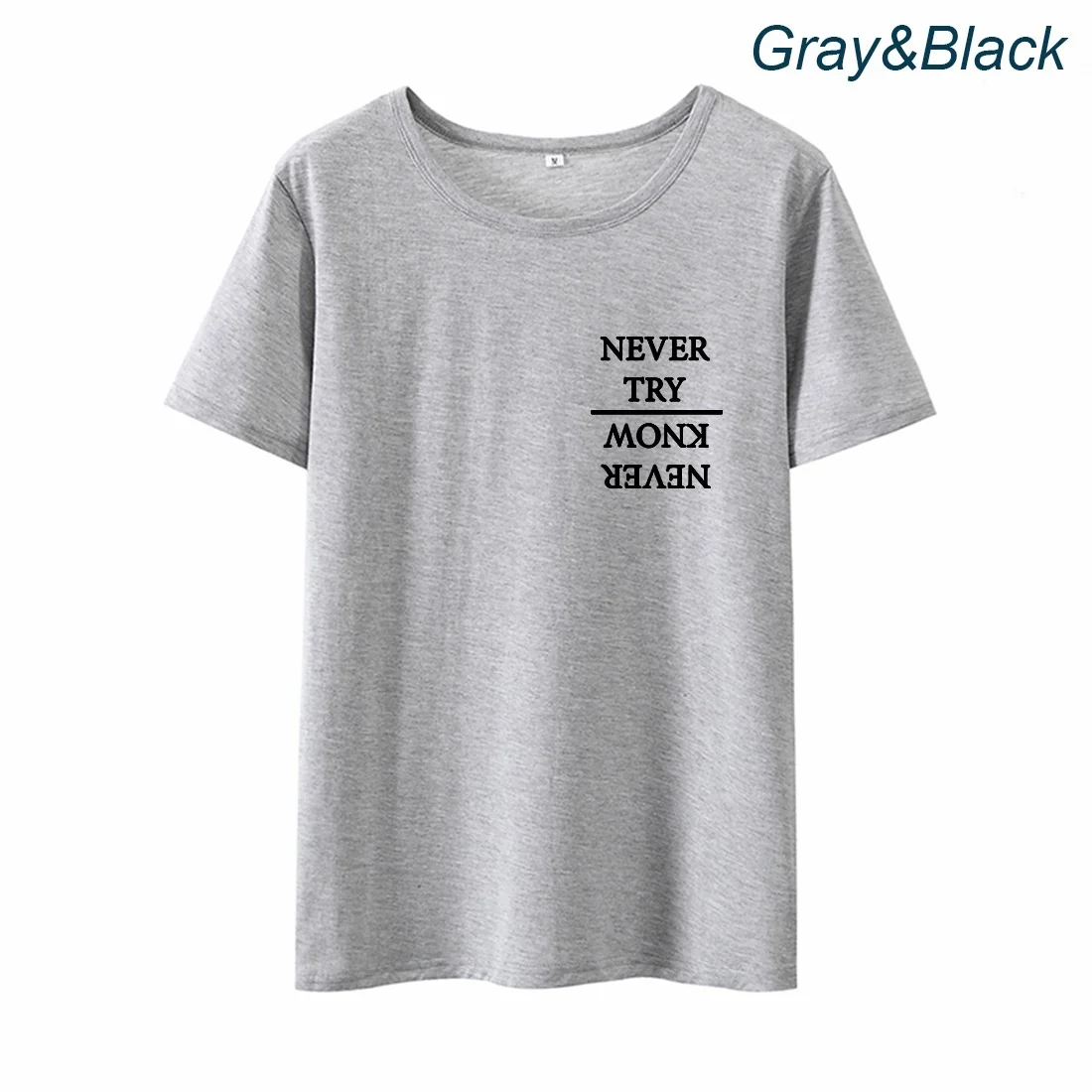 Футболка женская с принтом и коротким рукавом Свободный Топ круглым вырезом