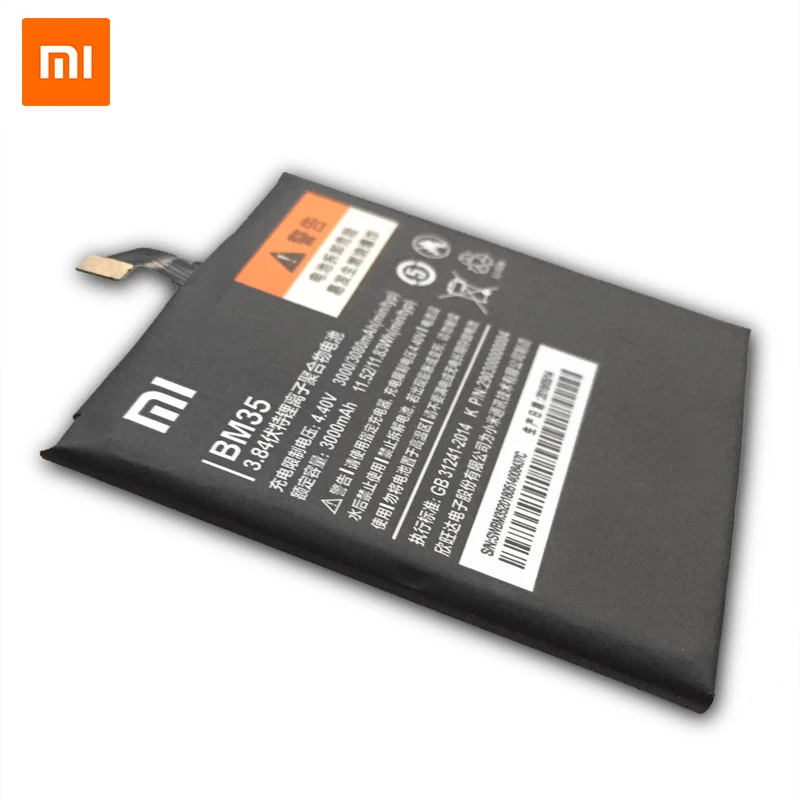 Оригинальные аккумуляторы для мобильных телефонов Xiaomi Mi 4C BM35 сменная батарея