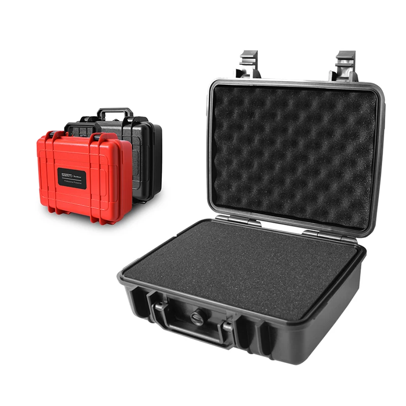 

Protective safety Toolbox ABS Plastic Box Hardware Toolbox Equipment Camera Case Waterproof Shockproof with sponge 275x230x100mm