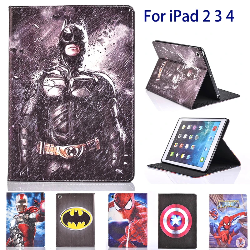 Чехол для задней панели с супергероями IPad 2 3 4 чехол изображением Супермена
