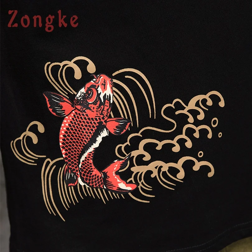 2018 новые летние Японии Стиль футболка Для мужчин Camiseta s Camisetas Hombre Мужской Забавный