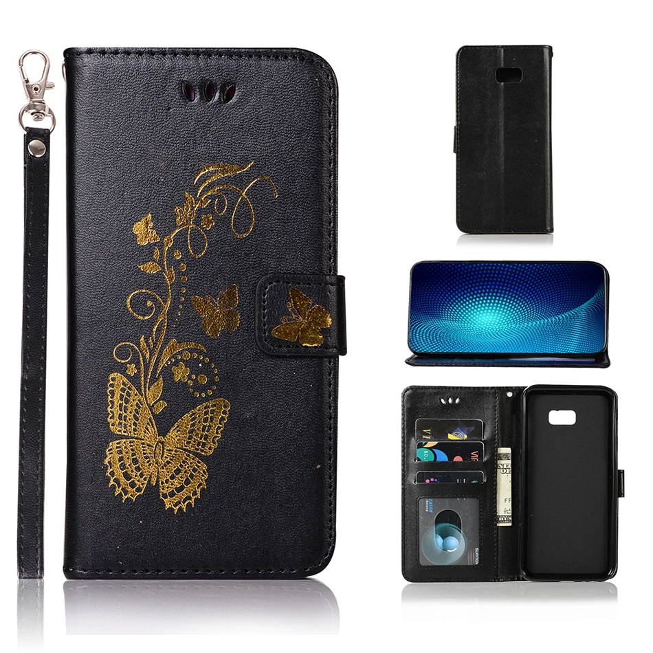 Чехол для samsung S3 Neo SIII S4 S5 S6 Edge Plus S7 Edge S8 S9 Note 4 5 8 9 кожаный чехол-книжка с откидной крышкой мягкий чехол