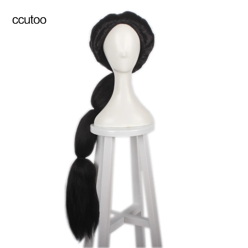 Ccutoo черная длинная оплетка в стиле срезанной спины из высокотемпературного