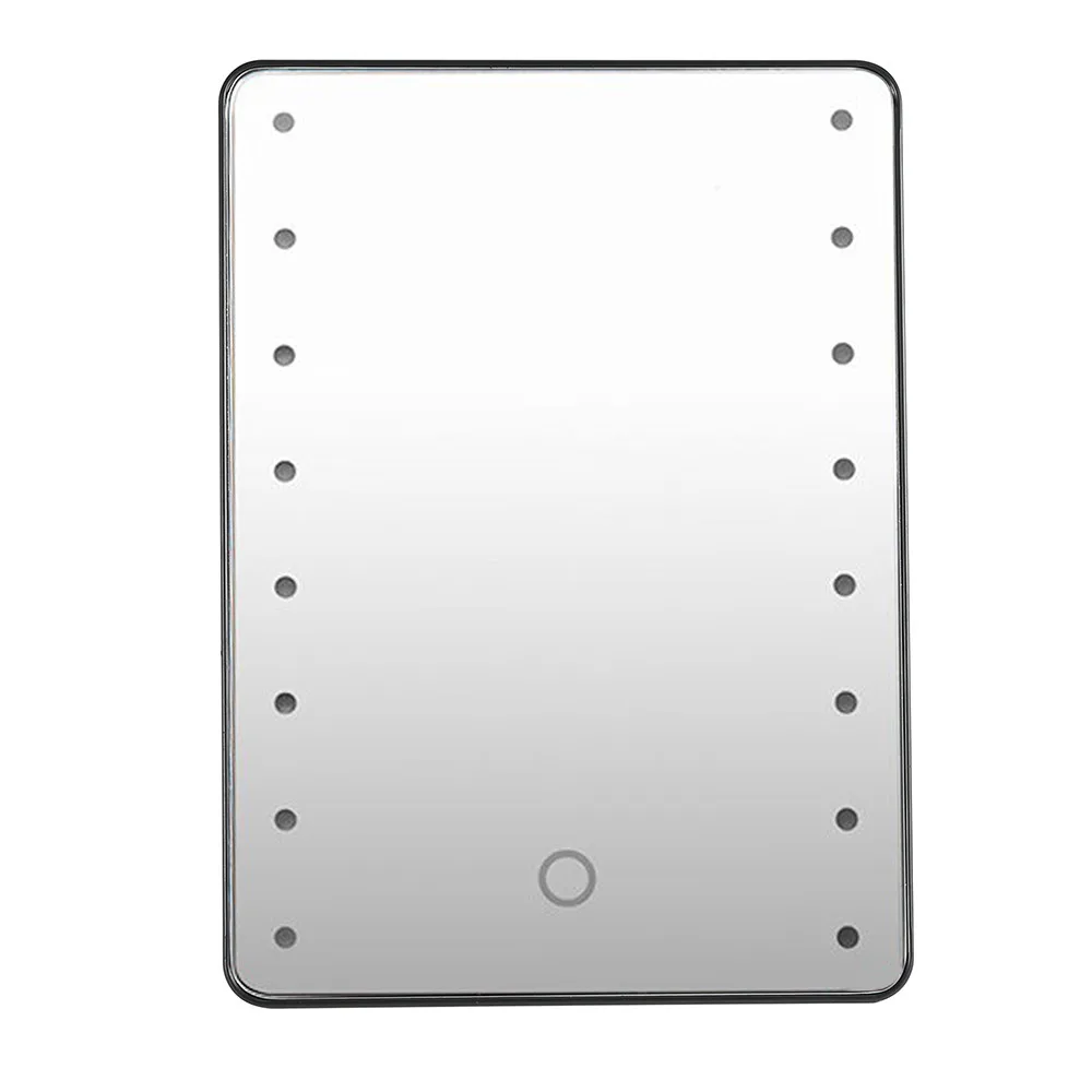 16 светодиодный зеркало для макияжа с подсветкой лампой портативный сенсорный