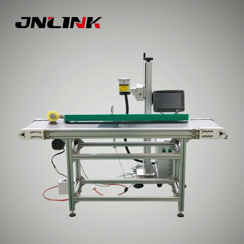 JNLINK 50 Вт Raycus Настольный волоконный co2 лазерный маркировочный станок