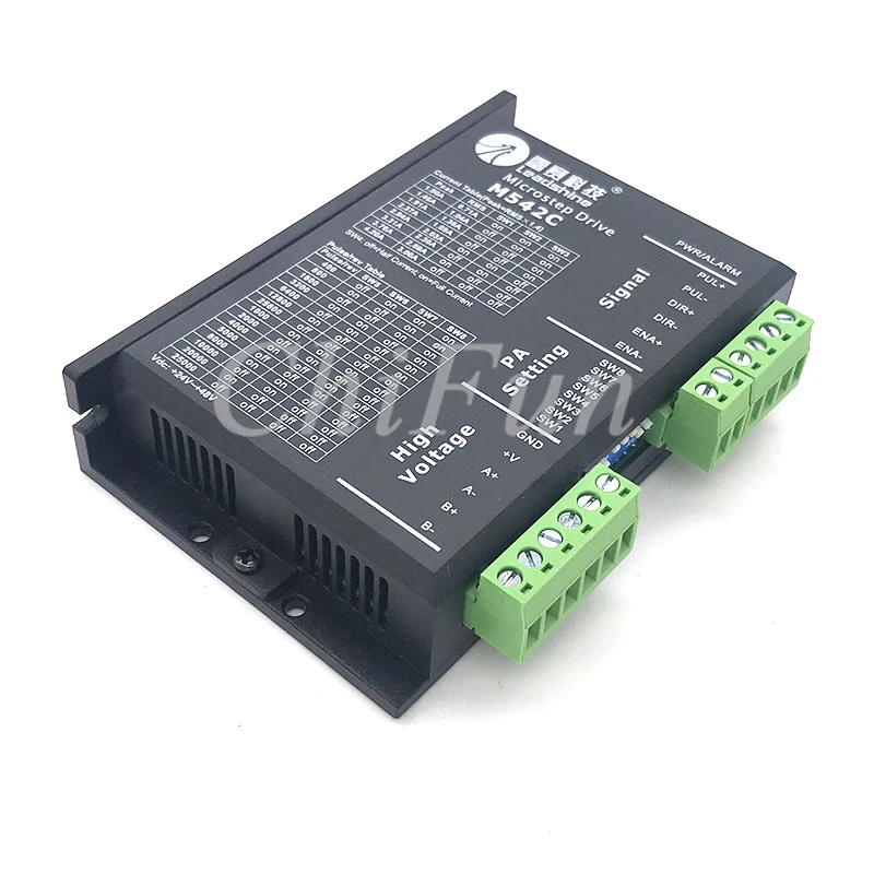 Оригинальный Leadshine 2 фазный аналоговый шаговый двигатель драйвер M542C Max 50 VDC 4.2A для